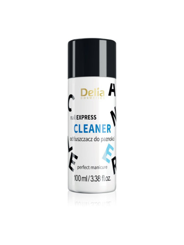 Delia Cosmetics Nail Express продукт за обезмасляване и изсушаване на нокътното легло 100 мл.