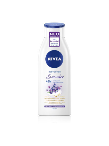 Nivea Lavender тоалетно мляко за тяло с лавандула 400 мл.