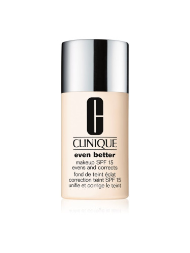 Clinique Even Better™ Makeup SPF 15 Evens and Corrects коригиращ фон дьо тен SPF 15 цвят CN 0.75 Custard 30 мл.