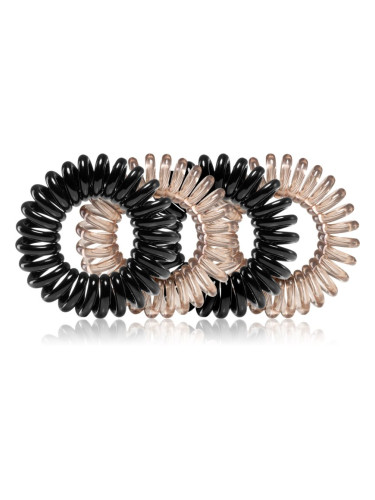 Notino Hair Collection Hair rings ластици за коса black and grey 4 бр.