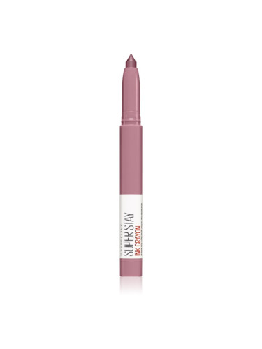 MAYBELLINE NEW YORK SuperStay Ink Crayon стик-червило цвят 25 Stay Exceptional 1.5 гр.