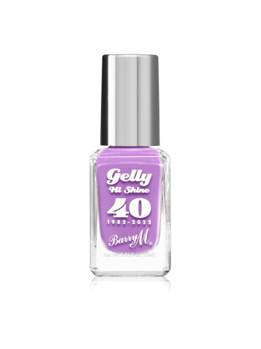 Barry M Gelly Hi Shine "40" 1982 - 2022 лак за нокти цвят Gummy Bear 10 мл.