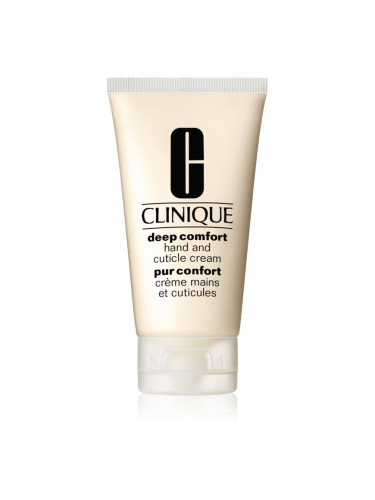 Clinique Deep Comfort™ Hand and Cuticle Cream дълбоко хидратиращ крем в дълбочина на ръцете, ноктите и кожичките 75 мл.