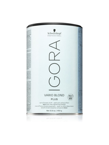 Schwarzkopf Professional IGORA Vario Blond Plus изсветляваща пудра 450 гр.