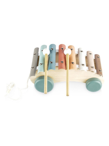 Zopa Wooden Pull Xylophone подвижен ксилофон от дърво 1 бр.