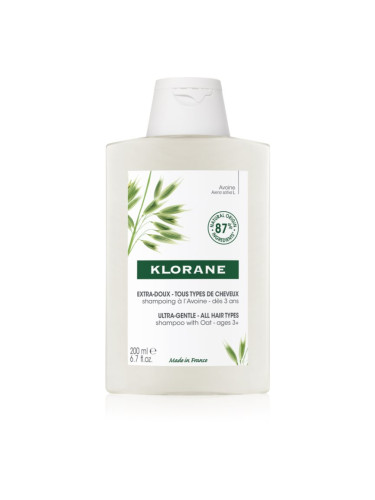 Klorane Avoine нежен шампоан за всички видове коса 200 мл.