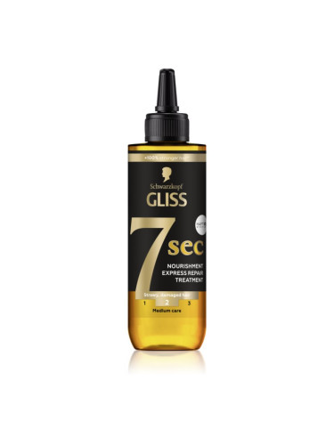 Schwarzkopf Gliss Oil Nutritive възстановителна грижа за слаба, изтощена коса 200 мл.