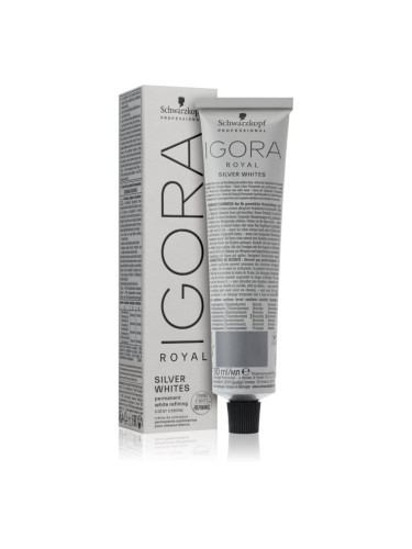 Schwarzkopf Professional IGORA Royal Absolutes SilverWhite тонираща деми-перманентна боя за коса за сива и бяла коса цвят Grey Lilac 60 мл.