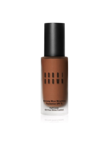 Bobbi Brown Skin Long-Wear Weightless Foundation дълготраен фон дьо тен SPF 15 цвят Neutral Almond N-080 30 мл.