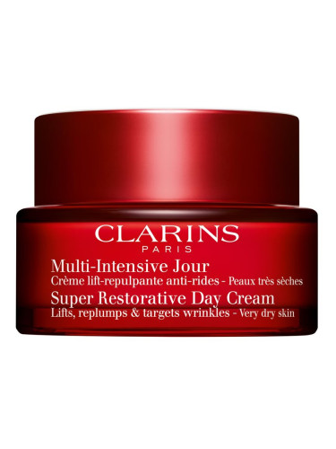 Clarins Super Restorative Day Cream дневен крем за суха или много суха кожа 50 мл.