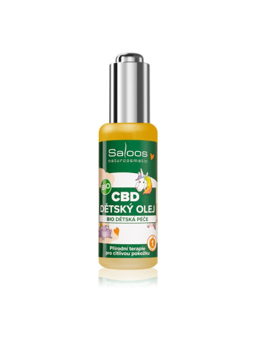 Saloos CBD успокояващо масло за деца 50 мл.