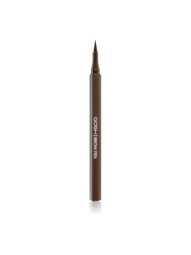Gosh Brow Pen маркер за вежди цвят Dark Brown 1,1 мл.