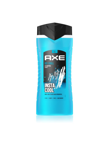 Axe Ice Chill освежаващ душ гел 3 в 1 400 мл.