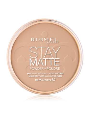 Rimmel Stay Matte пудра цвят 008 Cashmere 14 гр.