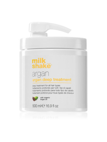 milk_shake® Argan Deep Treatment грижа с масло за всички видове коса 500 мл.