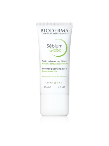 Bioderma Sébium Global интензивна грижа за мазна и проблемна кожа 30 мл.