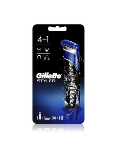 Gillette Styler тример и машинка за бръснене 4 в 1