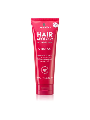 Lee Stafford Moisture Burst Hydrating Shampoo интензивен регенериращ шампоан за увредена коса 250 мл.