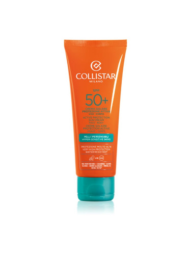 Collistar Special Perfect Tan Active Protection Sun Cream слънцезащитни продукти SPF 50+ 100 мл.