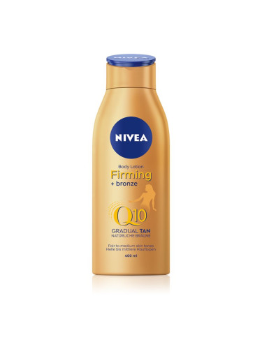 Nivea Q10 Firming + Bronze тониращ лосион със стягащ ефект 400 мл.