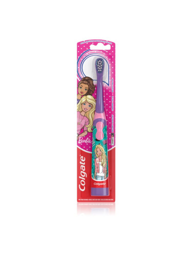 Colgate Kids Barbie детска електрическа четка за зъби със сменяеми батерии много мека