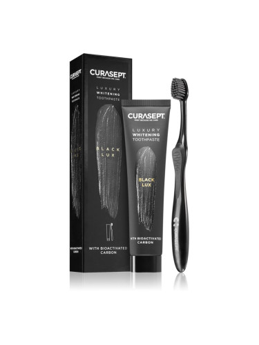 Curasept Black Lux Set комплект за избелване(за зъби)