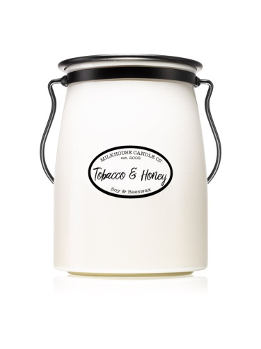 Milkhouse Candle Co. Creamery Tobacco & Honey ароматна свещ Butter Jar 624 гр.