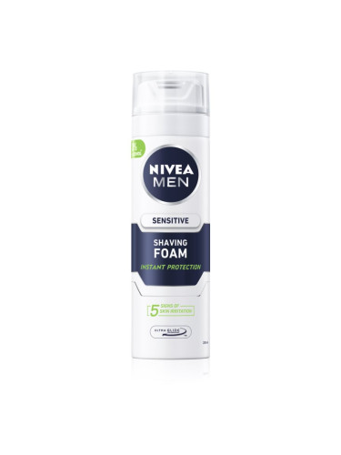 NIVEA MEN Sensitive пяна за бръснене за мъже 200 мл.