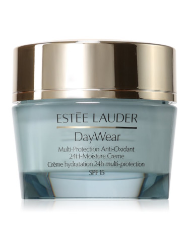 Estée Lauder DayWear Multi-Protection Anti-Oxidant 24H-Moisture Creme дневен предпазващ крем за суха кожа SPF 15 50 мл.