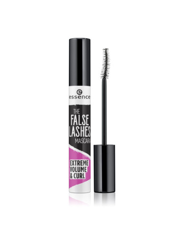 essence THE FALSE LASHES спирала за ефект на изкуствени мигли 10 мл.