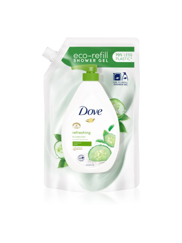 Dove Refreshing освежаващ душ гел пълнител 720 мл.