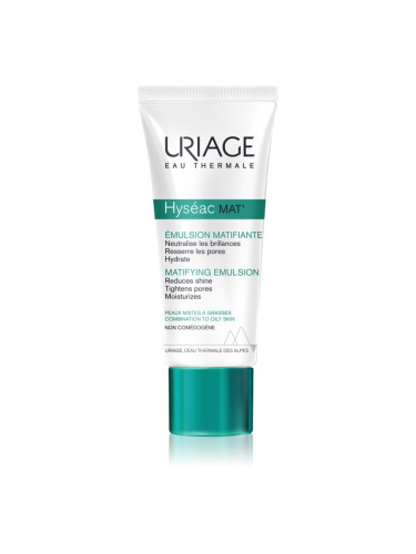 Uriage Hyséac Mat´ Matifying Emulsion матиращ гел- крем за смесена и мазна кожа 40 мл.