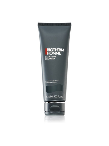 Biotherm Homme Basics Line почистващ гел за лице без сапун за мъже 125 мл.