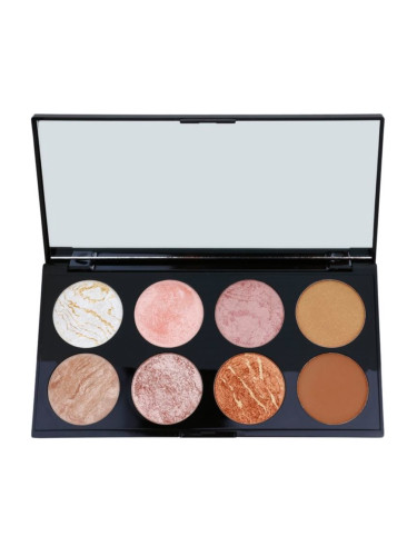 Revolution Ultra Blush палитра с ружове цвят Golden Sugar 13 гр.