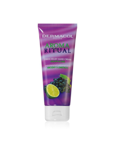 Dermacol Aroma Moment Grape & Lime крем за ръце антистрес 100 мл.