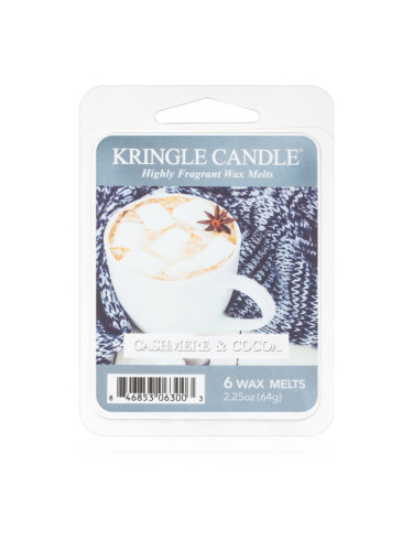 Kringle Candle Cashmere & Cocoa восък за арома-лампа 64 гр.