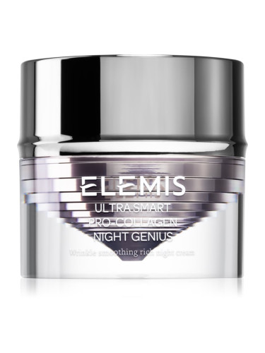 Elemis Ultra Smart Pro-Collagen Night Genius стягащ нощен крем против бръчки 50 мл.