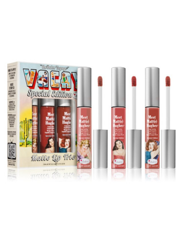 theBalm X Model Roz Voyage матов комплект за устни
