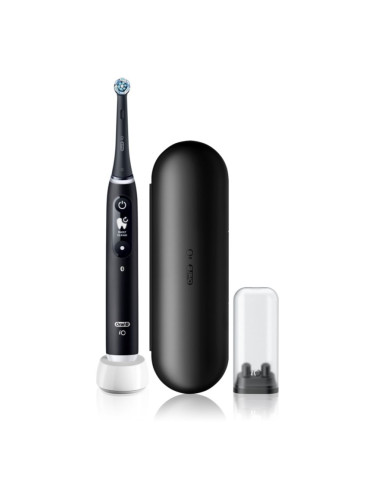 Oral-B iO6 електрическа четка за зъби с калъфка Black Onyx
