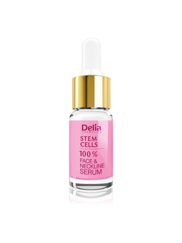 Delia Cosmetics Professional Face Care Stem Cells интензивен стягащ серум против бръчки със стволови клетки за лице, врат и деколкте 10 мл.