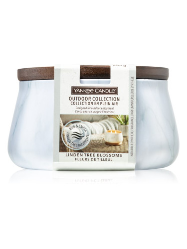 Yankee Candle Outdoor Collection Linden Tree Blossoms ароматна свещ Outdoor 283 гр.