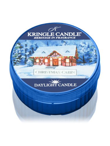 Kringle Candle Christmas Cabin чаена свещ 42 гр.