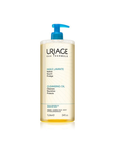 Uriage Hygiène Cleansing Oil почистващо олио за лице и тяло 1000 мл.