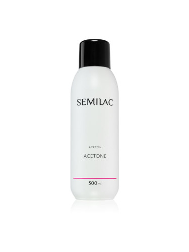 Semilac Liquids чист ацетон за сваляне на гел-лакове 500 мл.