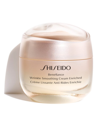 Shiseido Benefiance Wrinkle Smoothing Cream Enriched дневен и нощен крем против бръчки за суха кожа 50 мл.