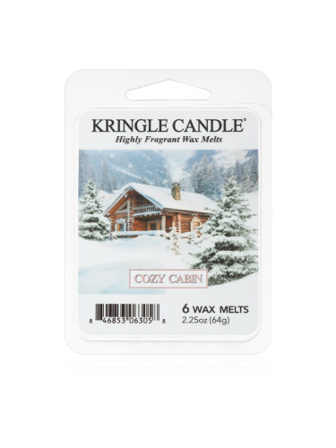 Kringle Candle Cozy Cabin восък за арома-лампа 64 гр.