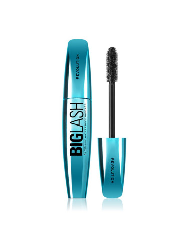 Makeup Revolution Big Lash Volume водоустойчива спирала за обем цвят Black 8 мл.