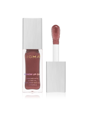 Sigma Beauty Renew Lip Oil масло от нар придаващ хидратация и блясък цвят Tint 5,2 гр.