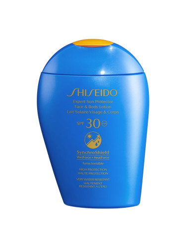 Shiseido Sun Care Expert Sun Protector Face & Body Lotion слънцезащитен лосион за лице и тяло SPF 30 150 мл.