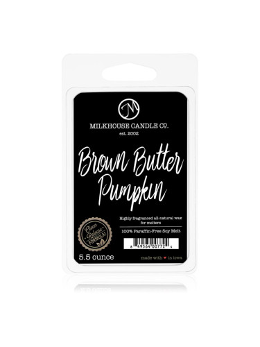 Milkhouse Candle Co. Creamery Brown Butter Pumpkin восък за арома-лампа 155 гр.